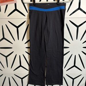 Champion Charcoal Flare Leg Athletic Pants w/ Blue Waist Accent – Sz XS